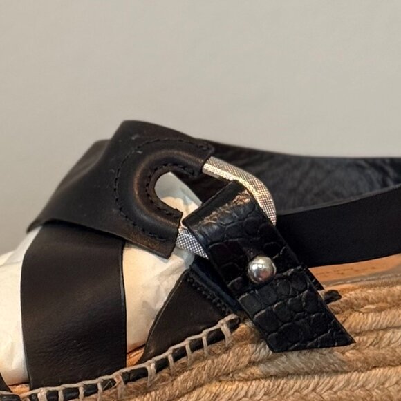 ! NWT Rag & Bone Black August Platform Sandal ! - Picture 7 of 7